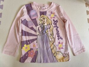 長袖Tシャツ 100 ラプンツェル　トップス ディズニー　ディズニープリンセス