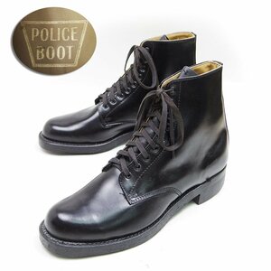  ultimate beautiful goods 90s 29. corresponding POLICE BOOT Police boots Canada police service shoes .. goods leather shoes braided up boots leather shoes 7692