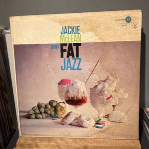 【LP】ジャッキー・マクリーン / JACKIE McLEAN /ファット・ジャズ/ FAT JAZZ / US盤 / ジュビリー JLP 1093 プロモ