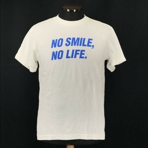 ハロー!プロジェクト★NO Smile NO LIFE./スマイレージ半袖Tシャツ【メンズS/白/ホワイト】ハロプロ◆BG434
