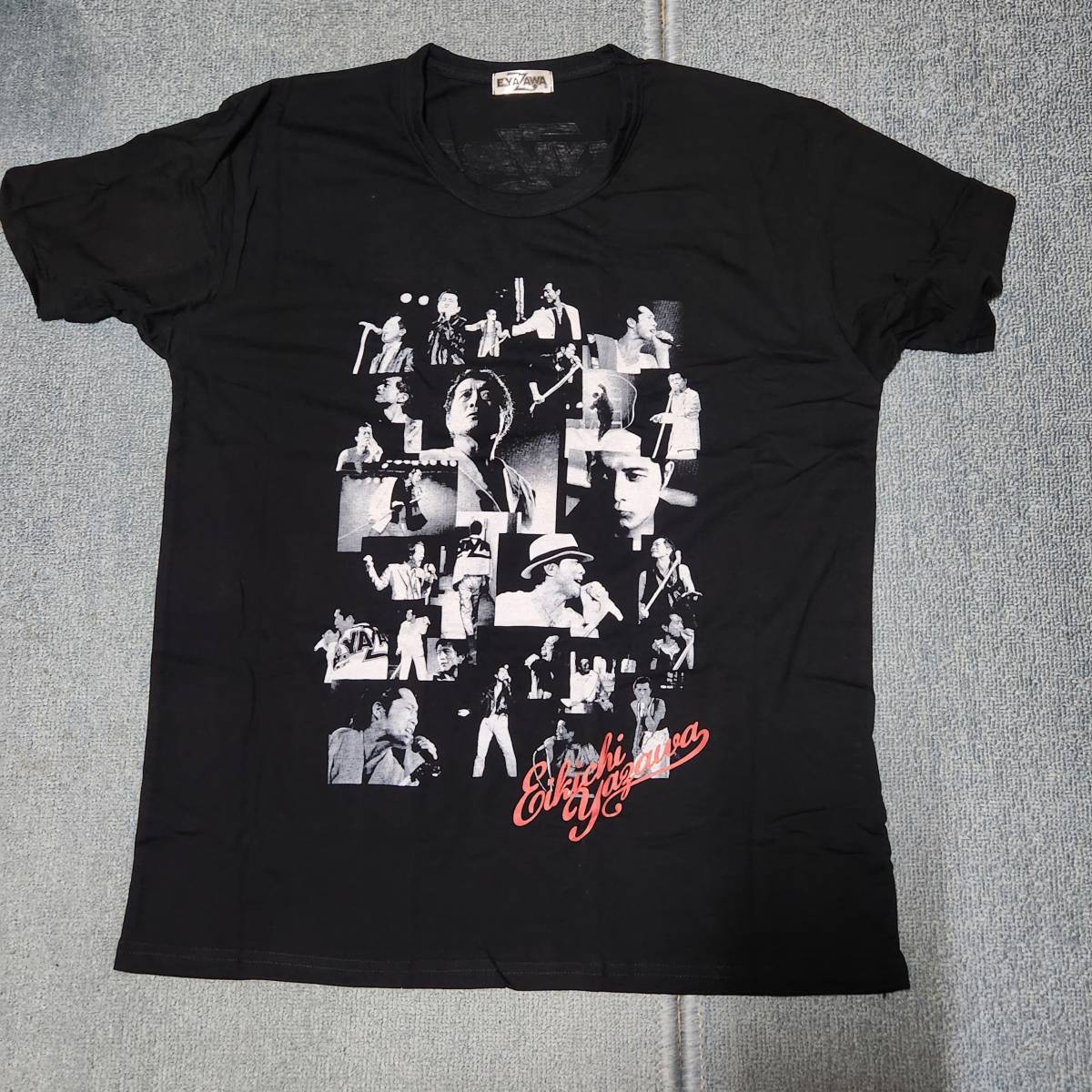 希少〉E.YAZAWA 矢沢永吉 Tシャツ BLACK ホワイトスター cnema.fr