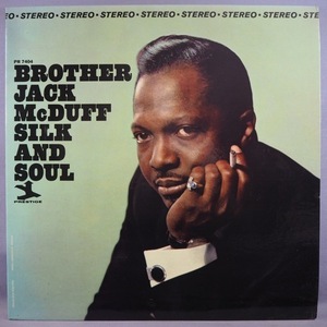 ■PRESTIGE! 近美品! GEORGE BENSONギター!★BROTHER JACK MCDUFF/SILK&SOUL★MONTEGO,HOLLOWAY 送料無料(条件有り)★オリジナル名盤■