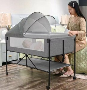  practical use * folding large bed moveable type multifunction newborn baby from 4 -years old till 