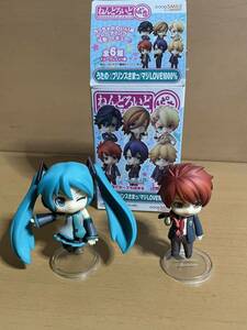 AO0331.5 ねんどろいどぷち フィギュア 初音ミク 一十木音也 2点セット