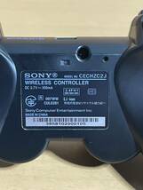 AO0421.12 SONY PS3 純正 コントローラ デュアルショック3 CECHZC2J ブラック_画像7