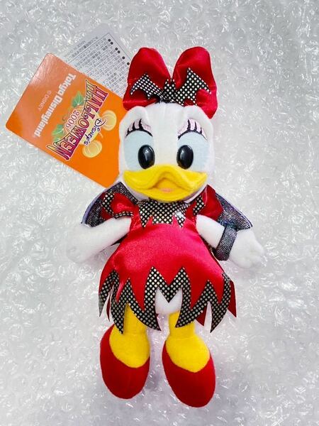 レア 新品 未使用 タグ付 ディズニー TDL ディズニーハロウィーン スクリーム＆シャウト 2006 ぬいぐるみバッジ ぬいば ヌイバ デイジー