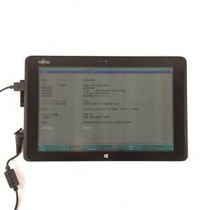 K5040479 FUJITSU ARROWS TAB Q506 1点(x5-Z8550/4GB/64GB) AC欠品、キーボード欠品【通電OK】12.26