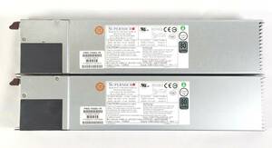 K60413206 SUPERMICRO PWS-1K68A-1R 1600W источник питания 2 пункт [ электризация OK, несколько лот ]