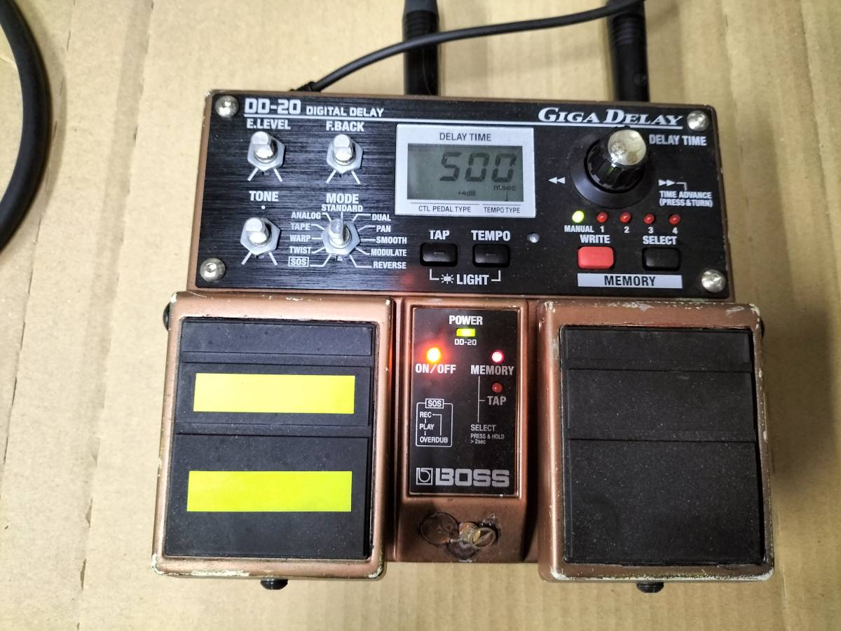 100%安い BOSS ボス DD-20 ディレイ エフェクター - education.semel