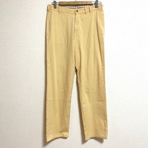 #apc パパス Papas パンツ M 黄色系 麻混 メンズ [792165]