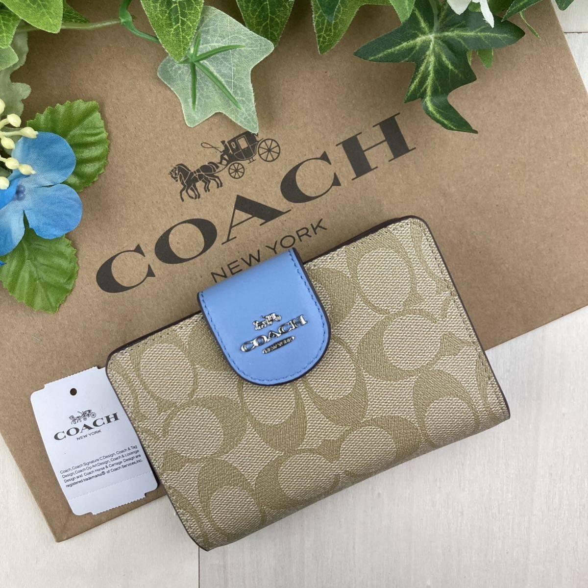 ☆新品未使用☆ COACH コーチ 財布 リストレット ピンク バッグ-