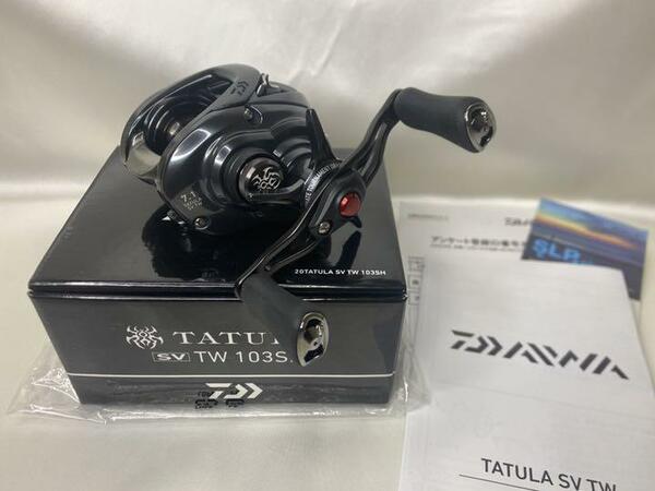 新品 ダイワ(DAIWA) ベイトリール 20 TATULA SV TW タトゥーラ 【103SH】 右ハンドル 海釣り フィッシング ブラックバス