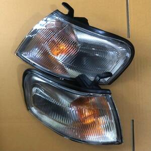 B14 DEPO after market side marker corner lamp Nissan Sunny Lucino cent la etc. left right set * sticker present 