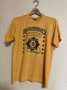 90sヴィンテージ　フルーツオブザルーム　BEST黒タグ　BABE RUTH BASE BALL　Tシャツ　made in USA