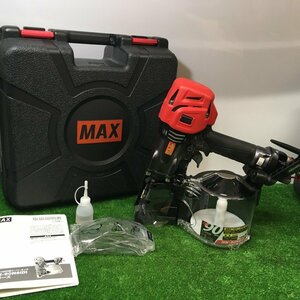 【未使用品】★ MAX(マックス) 90㎜高圧釘打ち機 スーパーネイラ HN-90N6(D)　ITF6RZXD6RF6