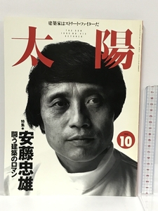 太陽　1995　10　NO.413　特集　安藤忠雄　闘う建築のロマン　平凡社