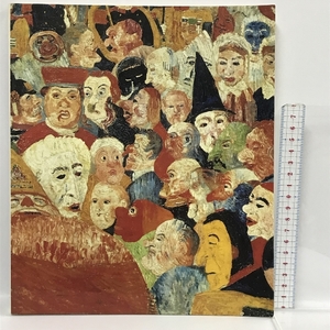 Art hand Auction كتالوج معرض إنسور أساتذة الأقنعة والأوهام 1983-84, تلوين, كتاب فن, مجموعة من الأعمال, كتالوج مصور