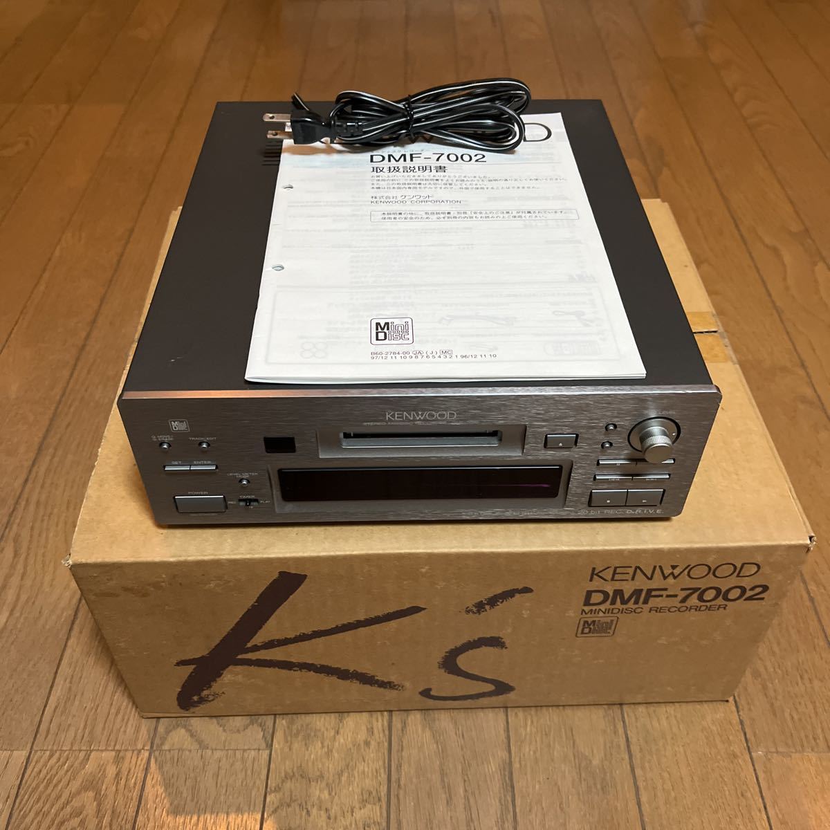 ケンウッド KENWOOD K's DMF-7003 MDレコーダー ポータブルオーディオ