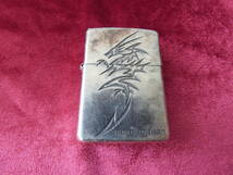 ★zippo ジッポ　ARMOR DRAGON アーマー　ドラゴン　オイルライター　2004 / 中古現状品　　 H03134_画像1