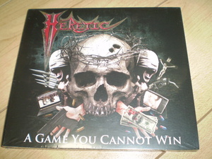 ○新品！Heretic /A Game You Cannot Win*パワーメタルスラッシュ/thrashクロスオーヴァーデスラッシュ