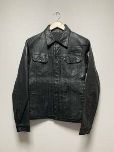 [Roen] Gatskin Tracker Leather Jacket Riders 46 Coale Leather Black в Японии