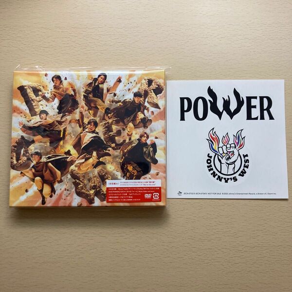 ジャニーズWEST WEST. POWER 初回盤A