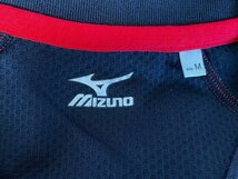 【激安 国内正規品 K2JA4541】mizuno ミズノ ポリエステル100％ プラクティス シャツ ゲーム Tシャツ 長袖 M ブラック スポーツ 野球 黒_画像6