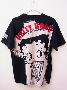 ◎ The BRAVE MAN ◎　ブレイブマン　Tシャツ 　Lサイズ　ベティ・ブープ　ベティちゃん　ブラック　◎USED