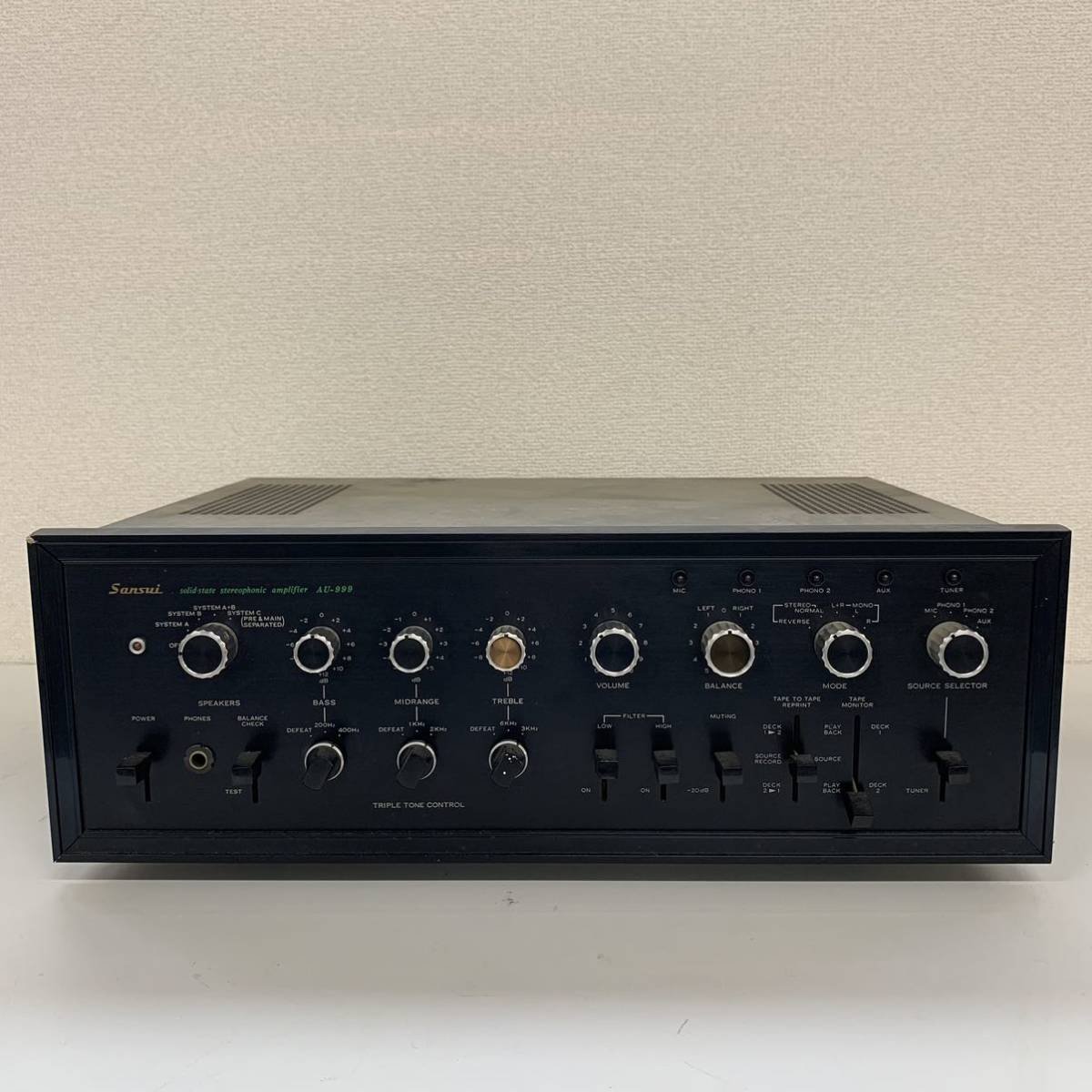 Yahoo!オークション -「sansui au 999」(アンプ) (オーディオ機器)の