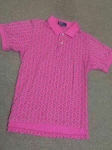 n84 488 girl 140 beautiful goods genuine article Ralph Lauren. pink. cut and sewn short sleeves 