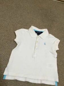 m85 138 girl 90 degree Ralph Lauren. white. polo-shirt beautiful goods 