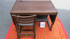  used Benesse karimokubenese Karimoku .. desk . a little over desk writing desk study desk chair height adjustment scratch equipped 