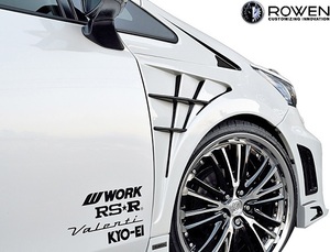 【M's】TOYOTA 40 プリウスα 前期 ZVW40/41 (2011.5-2014.11) ROWEN RR フロントフェンダー LR ／／ FRP ロエン エアロパーツ 2T005F00