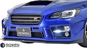 【M’s】SUBARU WRX STI / S4 A-C型 前期 (2014.08-2017.05) ROWEN SPORT フロントバンパー ／／ FRP ロエン ロウェン エアロ 1S006A00