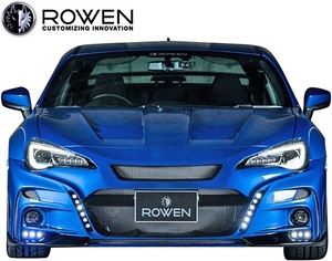 【M’s】スバル BRZ ZC6 後期 (2016.8-) ROWEN RRレーシングボンネット ／／ FRP エアロ パーツ ロエン ロウェン ローエン 外装 1T009B00