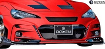 【M’s】TOYOTA 86 ZN6 後期 (2016.8-) ROWEN 86 STREET ZERO フロントバンパー ( LED付 ) FRP ロエン ロウェン エアロパーツ 1T025A10_画像2