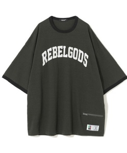 UNDERCOVER アンダーカバー ラフィー天竺TEE REBELGODS PATCH カーキグリーン 4 UC1C4809 UNDERCOVER MENSCollection2023Spring-Summer