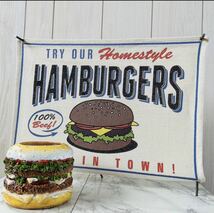 アメリカンダイナー ハンバーガー ディスプレイ サインボード&マルチホルダー メニュー立て #店舗什器 #インテリア装飾 #ハンバーガー _画像2