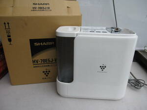 SHARP 加熱気化式加湿器 HV-70E5J-W プラズマクラスター 中古動作品