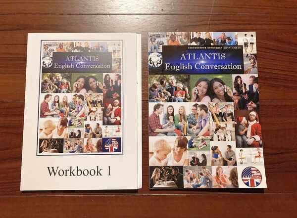 Atlantis English conversation 教科書&workbook1 Cheers