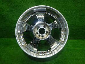 中古 19インチ 19×9.5J 5穴 ファブレス プロファンド 社外 アルミホイール 1本のみ ジャンク