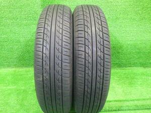 中古 イエローハット タイヤ 夏 145/80R13 2本 2018年