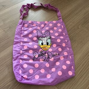 エコバッグ Disney デイジー エコバッグ パープル DAISY