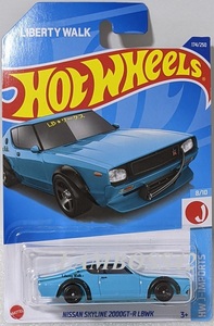 2022 #174-1 ホットウィール Nissan Skyline 2000GT-R LBWK 日産 スカイライン 2000GT-RLBWK Hot Wheels HW J-Imports 8/10 ニッサン