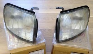 * new goods * unused * genuine products Subaru Impreza GC8/GF8 all cars front corner lamp clear lens side left right set 