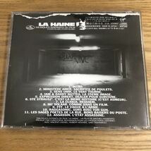 送料無料！即決！国内盤CD 憎しみ（LA　HAINE） サウンド・トラック 歌詞、対訳、解説付き フランス HIP HOP france gangsta o.s.t. 映画_画像2