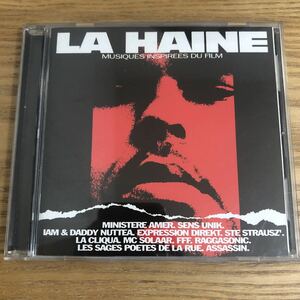 送料無料！即決！国内盤CD 憎しみ（LA　HAINE） サウンド・トラック 歌詞、対訳、解説付き フランス HIP HOP france gangsta o.s.t. 映画