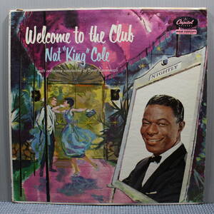 LP　米盤　Nat King Cole/Welcome To The Club/Capitol Records W1120