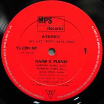 LP　国内盤　Hampton Hawes/Hamp's Piano/MPS Records YS-2209-MP_画像4