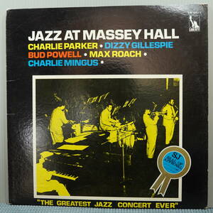 LP　国内盤　The Quintet/Jazz At Massey Hall/Liberty LR-8817